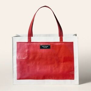 NWT Kate Spade Red and White Tote Bag from Target